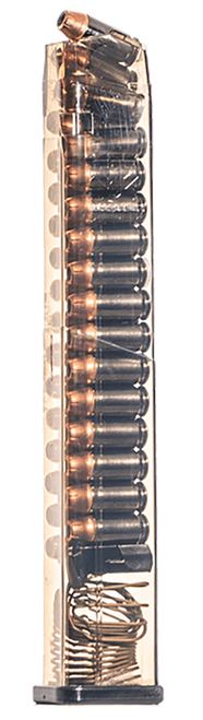 ETS Group SMKGLK2130 Pistol Mags  30rd Extended 45 ACP Compatible w/Glock 21/30/41 Smoke Polymer