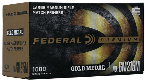 Federal GM215M Gold Medal Premium Multi Caliber 1000 Per Box/5 Case