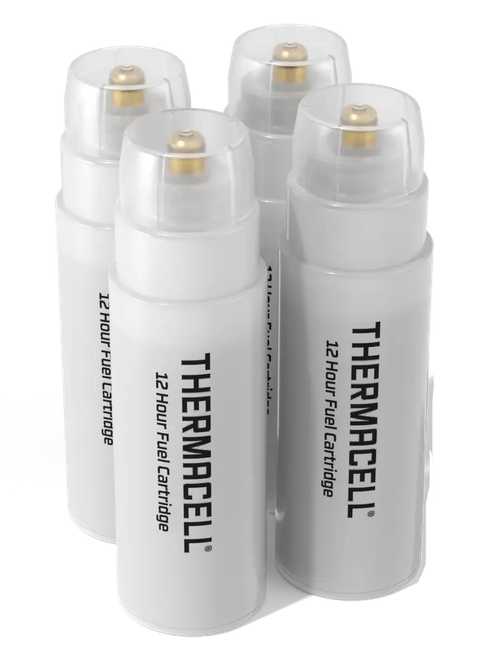 Thermacell C4 Repellent Refill  White Effective 15 ft Odorless Scent Fuel Cartridge Repels Mosquito Effective Up to 48 hrs 4 Per Pkg