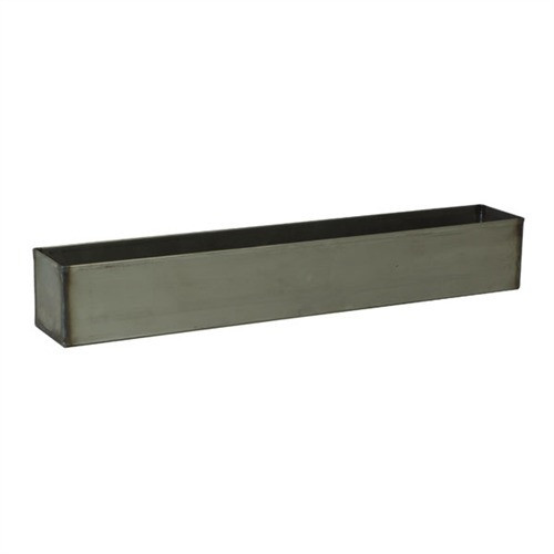 FULL BLUING TANK, 40'' L X 6'' H X 6'' W, BLACK IRON