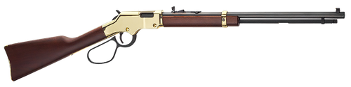 Henry H004VL Golden Boy Large Loop 17 HMR 12+1 20" American Walnut Brass Right Hand