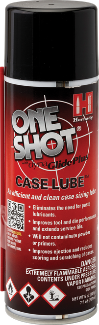 Hornady 9991 One Shot Case Lube Lubricates 5 oz Aerosol