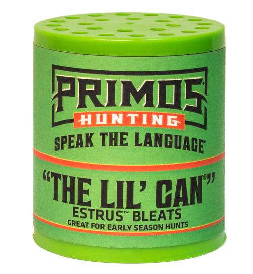 Primos 731 The Lil' Can  Call Attracts Deer Green Plastic