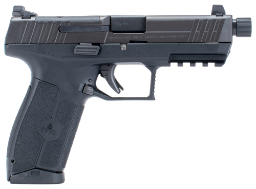 IWI US M9ORP17T MASADA Tactical 9mm Luger 17+1 4.60" Black Button Rifled/Threaded Steel Barrel/Black Optic Ready/Serrated Slide/Black Polymer Frame w/Picatinny Rail/Black Polymer Grips Ambidextrous