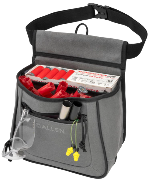 ALLEN 8409   RIVAL DBL COMPRTMNT SHELL BAG  GRY