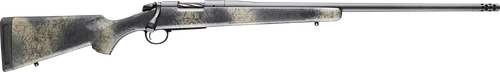 Bergara Rifles B14LM507 B-14 Wilderness Ridge 7mm Rem Mag 3+1 24" Threaded, Sniper Gray Cerakote Barrel/Rec, SoftTouch Woodland Camo Synthetic Stock, Omni Muzzle Brake