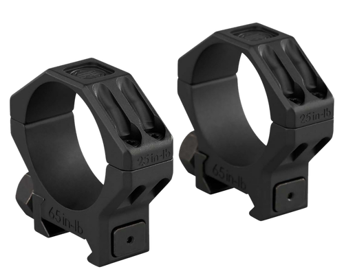 Sig Sauer Electro-Optics SOA65002 Alpha 6 Scope Ring Set Black Stainless Steel 35mm Tube Medium