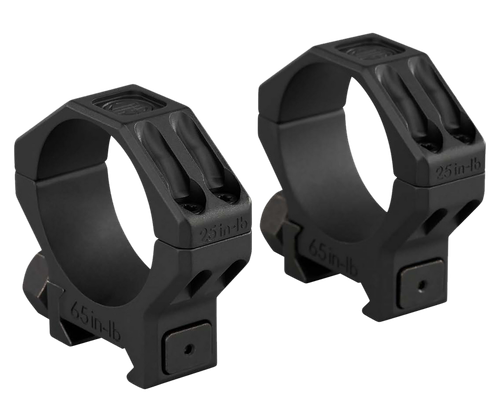 Sig Sauer Electro-Optics SOA65002 Alpha 6 Scope Ring Set Black Stainless Steel 35mm Tube Medium