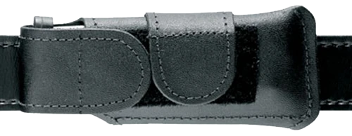 Safariland 123832 Horizontal Mag Pouch  Single Leather Hook & Loop Compatible With Glock 17/19/22/23/34/35