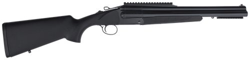 Charles Daly 930110 Triple Threat  Full Size 12 Gauge Break Open 3" 3 18.50" Blued Triple Barrel, Blued Steel Receiver w/Picatinny Rail, Checkered Black Synthetic Stock, Right Hand