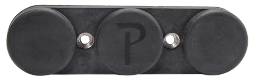 Pachmayr 03190 Gun Storage Magnet Pac-Mag Handguns/Rifles/Shotguns Overmolded Rubber Black