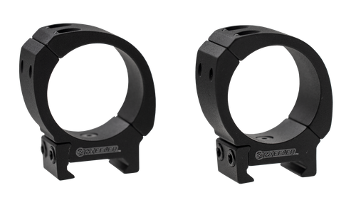 Wheeler 1133750 Sporter Scope Rings  Black 30mm Low