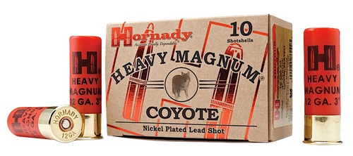Hornady 86222 Heavy Magnum Coyote 12 Gauge 3" 1 1/2 oz BB Shot 10 Per Box/ 10 Case