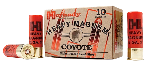 Hornady 86222 Heavy Magnum Coyote 12 Gauge 3" 1 1/2 oz BB Shot 10 Per Box/ 10 Case