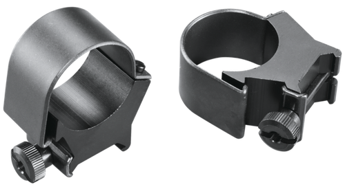 Weaver Mounts 49120 Detachable Top Mount Rings  Matte Black 30mm High