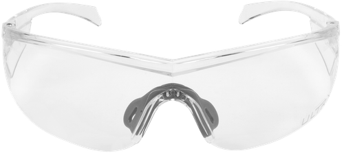 Allen 4139 Protector Shooting & Safety Glasses Clear Lens/Frame Anti-Fog/Scratch