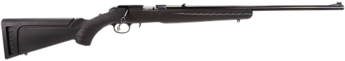 Ruger 8311 American Rimfire Full Size 17 HMR 9+1 22" Satin Blued Steel Barrel & Alloy Steel Receiver w/Integral Scope Mount, Black Fixed Synthetic Stock, Right Hand