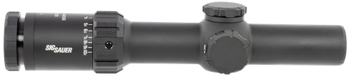 Sig Sauer Electro-Optics SOTM11000 Tango-MSR LPVO Black 1-10x28mm 34mm Tube Illuminated Red MSR BDC10 Reticle Features Throw Lever & ALPHA-MSR Mount