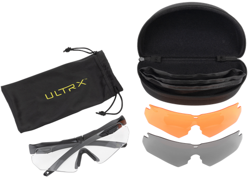 Allen 4190 Ultrx Safety Glasses 3 Pack