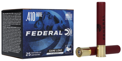 Federal H41375 Game-Shok High Brass 410Gauge 3" 11/16oz 7.5Shot 25 Per Box/10 Case