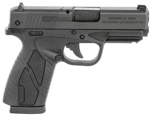 Bersa BP9MCC BPCC  Sub-Compact Frame 9mm Luger 8+1, 3.30" Black Steel Barrel, Matte Black Serrated Steel Slide & Polymer Frame w/Picatinny Rail