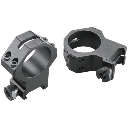 Weaver Mounts 48367 Four-Hole Skeleton Rings  Matte Black 30mm Extra High