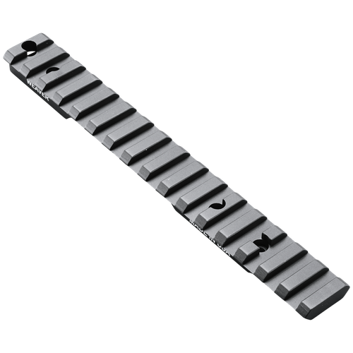 Weaver Mounts 99504 Multi-Slot Base  Extended Black Anodized Aluminum Fits Remington 700 Short Action 20 MOA