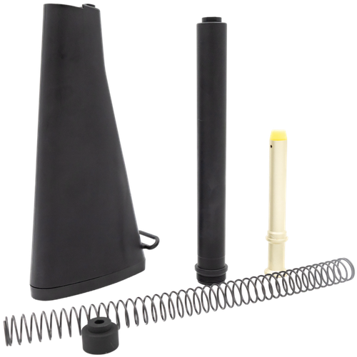 UTG RBT469B Stock Assembly  Black Synthetic Fixed A2 AR-15