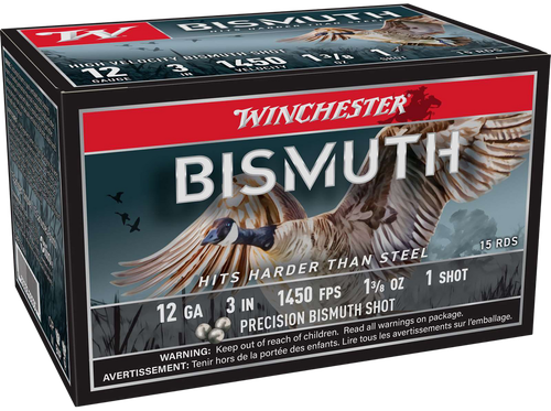 Winchester Ammo SWB1231XV   12Gauge 3" 1 3/8oz 1Shot 15 Per Box/10 Case