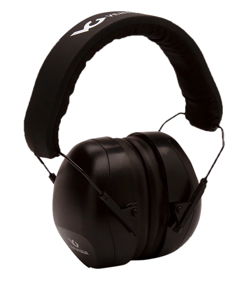 Pyramex VGPM8011C Venture Gear V80 Muff Foam 26 dB 32 dB Over the Head Black Adult 1 Pair