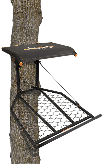 Muddy MUDMFP1200 Boss XL Hang-On Stand Black Flex-Tek/Steel 25" W x 34" D