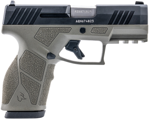 Taurus 1-GX2931O-10 GX2  9mm Luger 10+1 3.37" Matte Stainless Steel Barrel, Matte Black Serrated Stainless Steel Slide, OD Green Polymer Frame w/Picatinny Rail, Polymer Grip