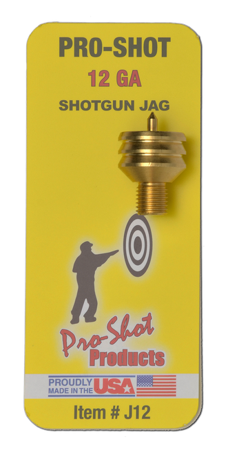 Pro-Shot J12 Jag  12 Gauge Shotgun #5/16-27 Thread Spear Tip Brass