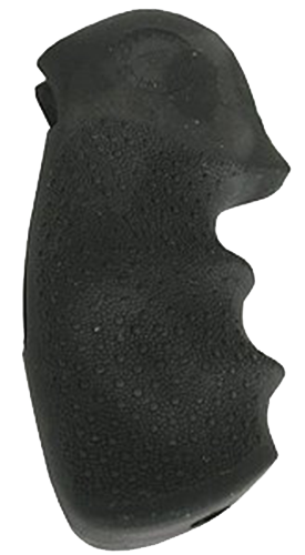 Hogue 25000 Monogrip Finger Grooves Black Rubber Fits S&W N Frame with Round Butt
