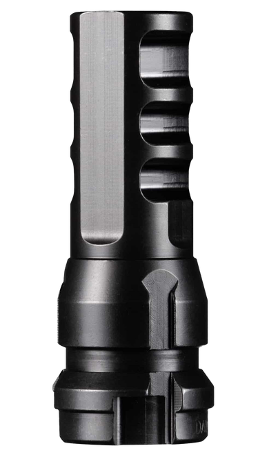 Dead Air DA106 KeyMo Muzzle Brake Black Nitride 4140 HT Alloy Steel M18X1.5 Threads 338 Cal