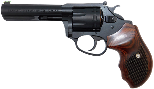 Charter Arms 12243 Pathfinder Target Lite 22 LR 8rd 4.20" Black Frame w/Rosewood Grip