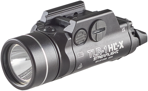Streamlight 69501 TLR-1 HL-X Gun Light Black 6000 Series Aluminum 1500 Lumens