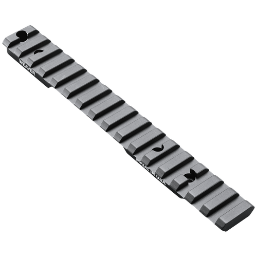Weaver Mounts 99503 Multi-Slot Base  Extended Black Anodized Aluminum Fits Remington 700 Short Action