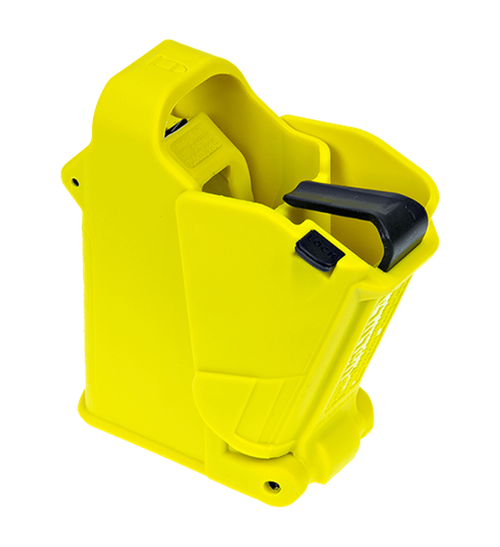 Maglula UP60L UpLULA Loader & Unloader Double & Single Stack Style made of Polymer with Lemon Finish for 9mm Luger, 45 ACP Pistols