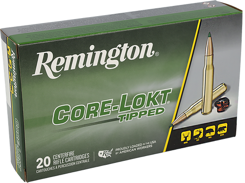 Remington Ammunition R20043   6.5PRC 140gr Core-Lokt Tipped 20 Per Box/10 Case