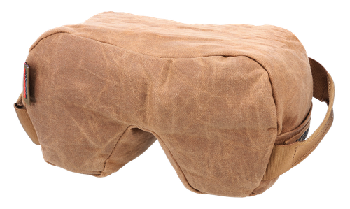 Birchwood Casey BC-BAG-SSFLU Steady-Shot Foxtrot Bag Ultralight Tan Wax Canvas Rear Bag