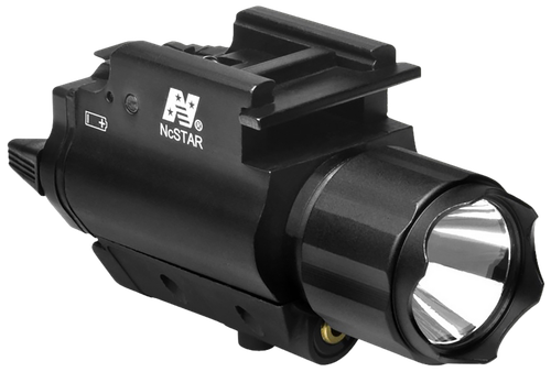 NcStar AQPFLSG Flashlight & Green Laser  Black Anodized 200 Lumens White Cree LED