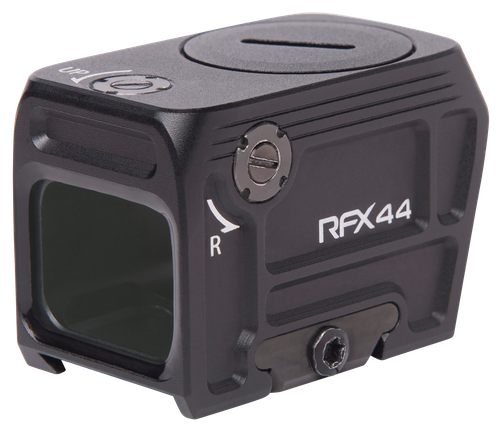 Viridian 9810113 RFX44  Black Anodized 1 x 21 x 16.5mm 5 MOA Green Dot ACRO/Picatinny High Mount