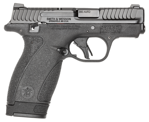 Smith & Wesson 13926 Bodyguard 2.0 Micro Frame 380 ACP 12+1 2.75" Black Armornite Stainless Steel Barrel, Black Armornite Serrated Stainless Steel Slide, Black Polymer Frame, Textured Grip