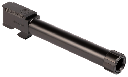 SilencerCo AC50 Glock  40 S&W 4.80" Threaded Black Nitride Stainless Steel, Fits Glock 22 Gen2-4
