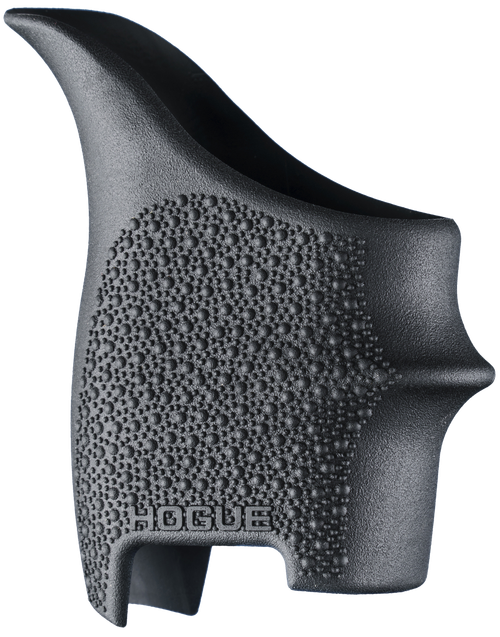 Hogue 18700 Grip Sleeve Handall Beavertail Black Rubber