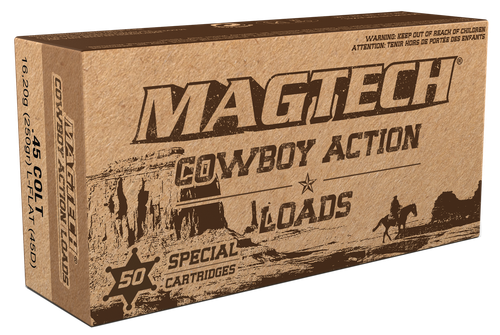 Magtech 45D Cowboy Action  45Colt 250gr Lead Flat Nose 50 Per Box/20 Case