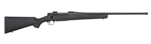 Mossberg 28233 Patriot Carbine 6.5 PRC 5+1 20" Matte Blued Threaded Bull Barrel, Matte Blued Picatinny Rail Receiver, Black Fixed Synthetic Stock