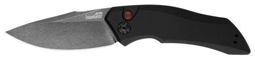 Kershaw 7500BLK Launch 4 1.90" Folding Spear Point Plain Black DLC CPM 154 SS Blade Black Aluminum Handle Includes Pocket Clip