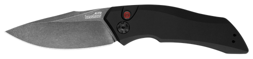 Kershaw 7500BLK Launch 4 1.90" Folding Spear Point Plain Black DLC CPM 154 SS Blade Black Aluminum Handle Includes Pocket Clip
